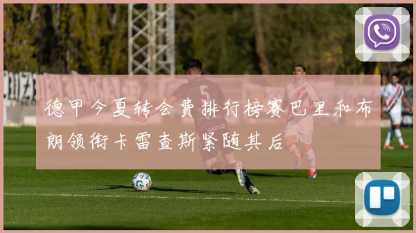 德甲今夏转会费排行榜赛巴里和布朗领衔卡雷查斯紧随其后
